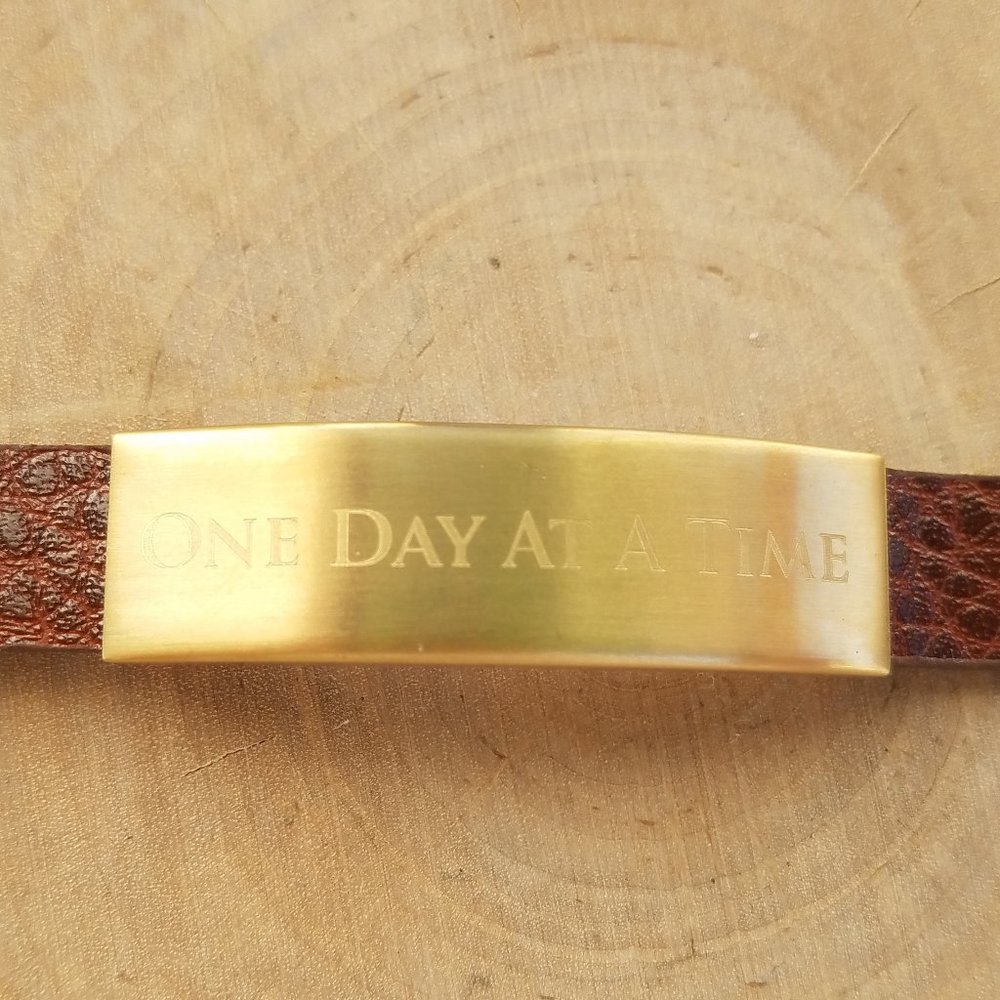 Leather Inspiration bracelet